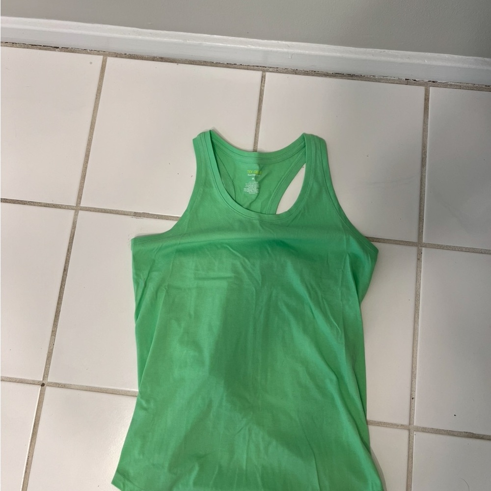 Tek Gear Lime Green Tank Top